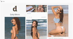 Desktop Screenshot of dailybikinis.com